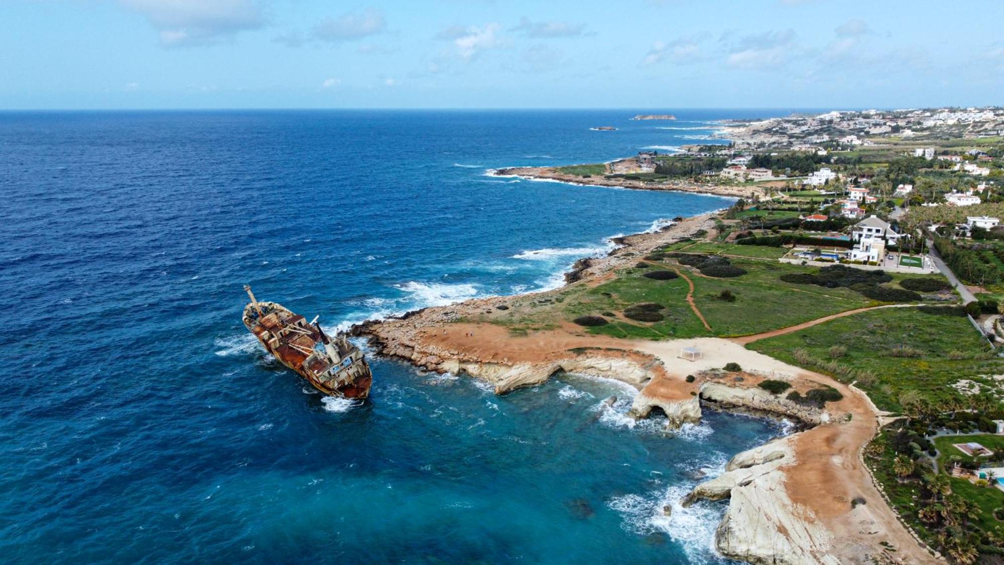 Apartmán Venus Lighthouse 2B, Sea-View, Paphos Center Exteriér fotografie